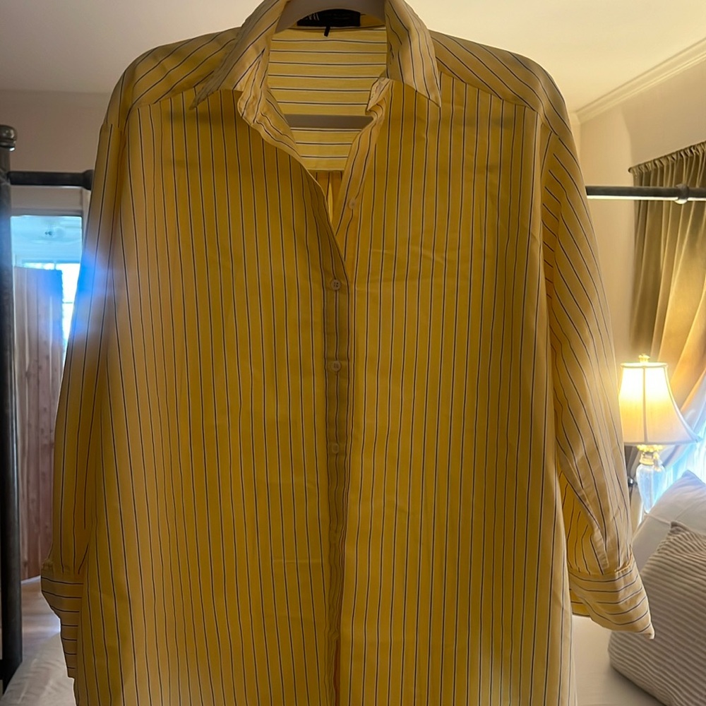 Zara oversized shirt